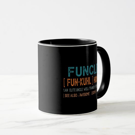 Funktionelle Onkeldefinition, Phantastischer Legen Tasse (VorderseiteRechts)