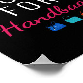 funktioniert für Handtaschen-Mode Poster (Ecke)