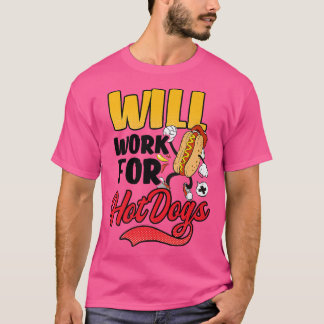 funktioniert für Hot Dogs Design Hot Dog Lover Pre T-Shirt