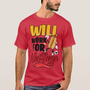 funktioniert für Hot Dogs Design Hot Dog Lover T-Shirt