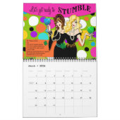 Funktions-Mädchen-Entwurfs-Kalender 2015 Kalender (Mär 2026)