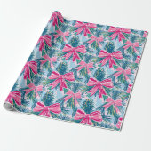 Funktionsbogen Rosa Weihnachtsbogen-Muster Geschenkpapier (Ungerollt)