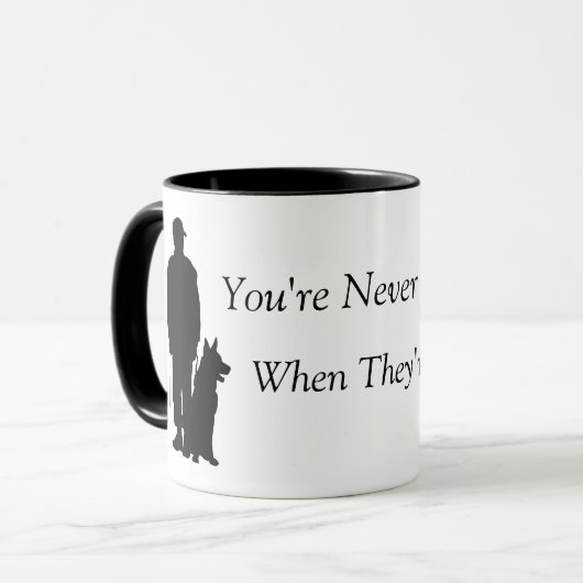 Funktionshundeschale Tasse (Vorderseite Links)