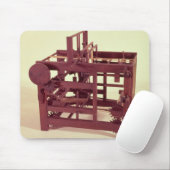 Funktionsmodell eines Webstuhls Mousepad (Mit Mouse)
