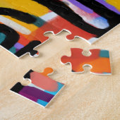 Funktionsreiche abstrakte einzigartige Farben hand Puzzle (Seite)
