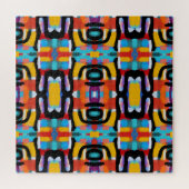 Funktionsreiche abstrakte einzigartige Farben hand Puzzle (Horizontal)