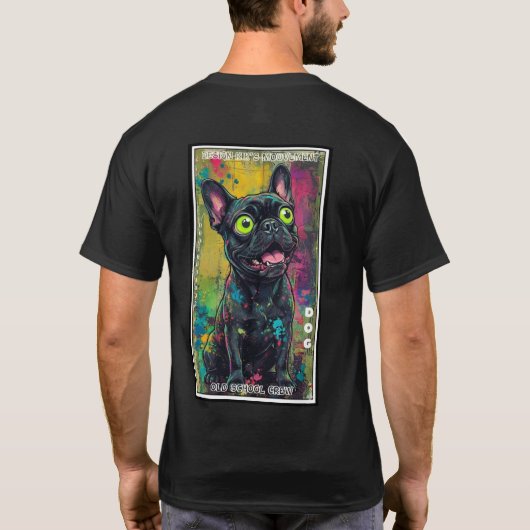 Funktionsshirt Hund T-Shirt (Rückseite)