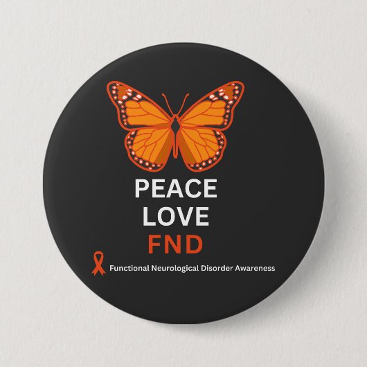 Funktionsstörung Bewusstsein für Frieden Button (Vorderseite)