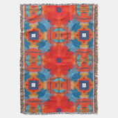 Funkty abstrakte helle Farben Decke (Vorderseite Vertikal)