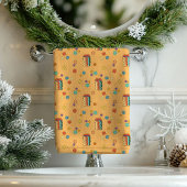 Funky 60s Towel Eclectic Boho Bath Statement Badhandtuch Set