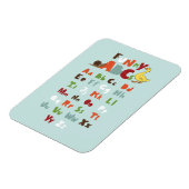 Funky ABC Early Learning ABC Learning ABC Art Magnet (Linke Seite)