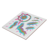 Funky Abstrakt Art Fliese (Seite)