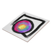 Funky Abstrakt Art Fliese (Seite)