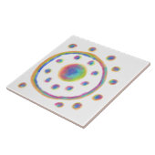 Funky Abstrakt Art Fliese (Seite)