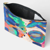 Funky Abstrakt Art Zubehörtasche (Offen)