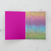 Funky Abstrakt Greeting Card II Karte (Innenseite)