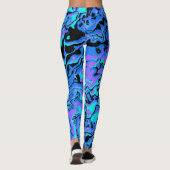 Funky Abstrakt Leggings (Rückseite)