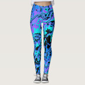 Funky Abstrakt Leggings (Vorderseite)