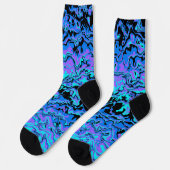 Funky Abstrakt Phone Ring Stand Socken (Linkes Detail)