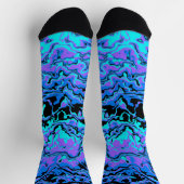Funky Abstrakt Phone Ring Stand Socken (Oben)
