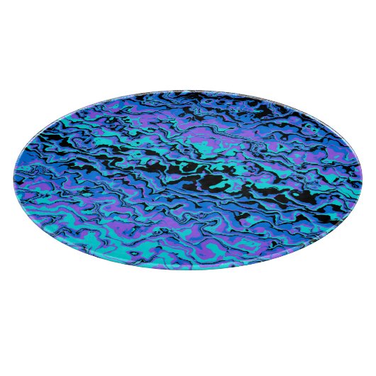 Funky Abstrakt Schneidebrett (Ecke)