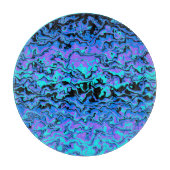 Funky Abstrakt Schneidebrett (Vorderseite)