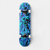 Funky Abstrakt Skateboard (Vorderseite)