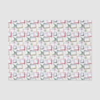 Funky Abstrakt Squares Boomerang Retro Mitte Jahrh