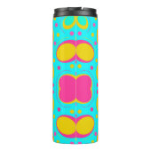 Funky Abstrakt Thermosbecher (Rückseite)