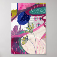 Funky Abstrakt von Amy Moen