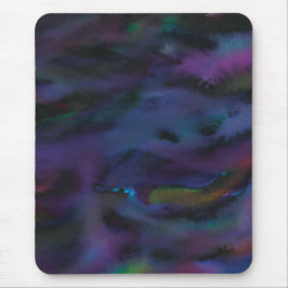 Funky abstrakte Smokey-Wasserfarbe Mousepad