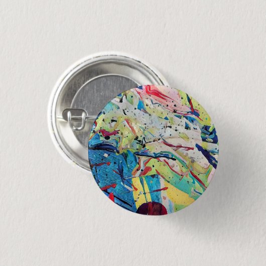 Funky Abzeichen Button (Vorne & Hinten)