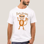 Funky Affe-T - Shirt (Vorderseite)