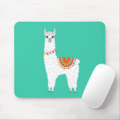 Funky Alpaca Lama Drama süße Tier Mousepad (Mit Mouse)