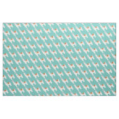 Funky Alpaca Lama Drama süße Tier Stoff (Yard (91,4 cm))