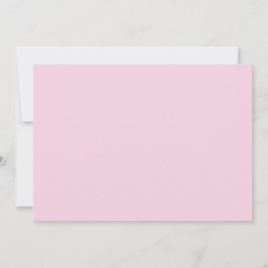 Funky Alpaca niedliches Lama Einladung (Rückseite)