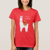 Funky Alpaca niedliches Lama T-Shirt (Vorderseite)