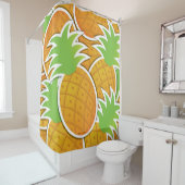 Funky-Ananas Duschvorhang (Beispiel)
