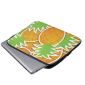 Funky-Ananas Laptopschutzhülle (Vorne Knopf)