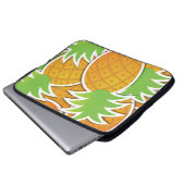 Funky-Ananas Laptopschutzhülle (Vorne Knopf)