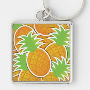 Funky-Ananas Schlüsselanhänger
