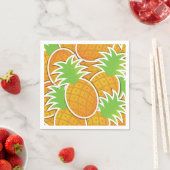 Funky-Ananas Serviette (Beispiel)