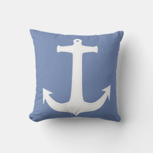 Funky Anchor Captain Throw Pillow Kissen