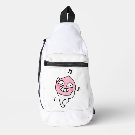 Funky Apeach Crossbody Bag (Vorderseite)