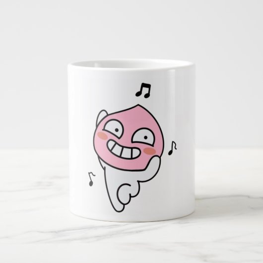 Funky Apeach Jumbo-Tasse (Vorderseite)