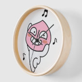 Funky Apeach Uhr (Winkel)