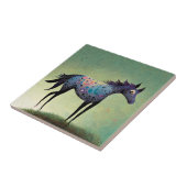 Funky Appaloosa Keramik Tile Fliese (Seite)