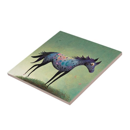 Funky Appaloosa Keramik Tile Fliese (Seite)