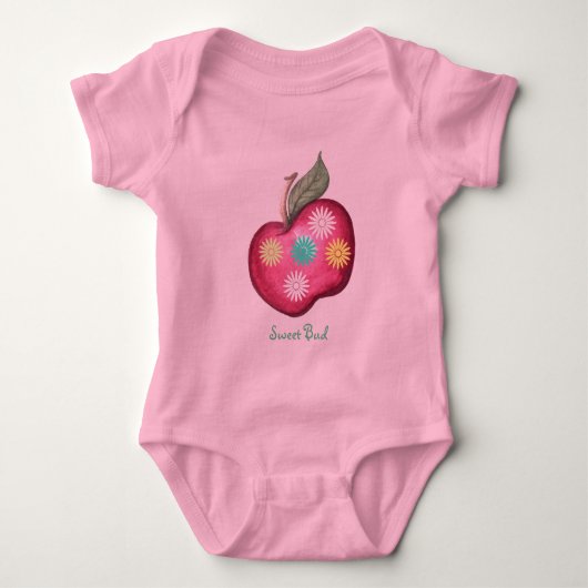 Funky Apple Sweet Bud Strampler (Vorderseite)