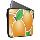 Funky apricot laptopschutzhülle (Vorne Rechts)